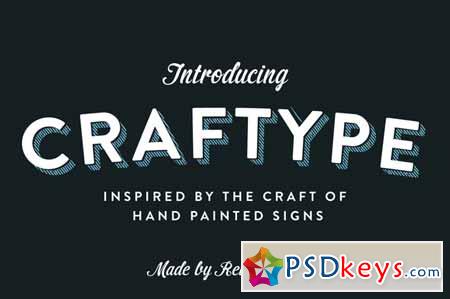 CraftType - 3D Sign Painting Actions 21207