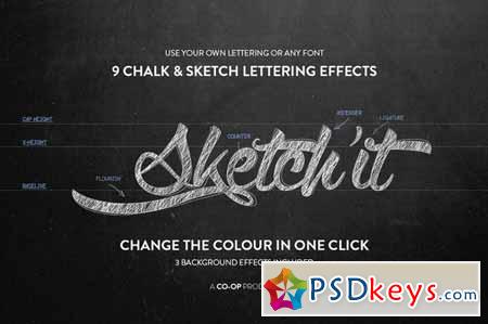 Sketch'it - Chalk and Sketch effects 82589