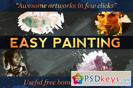 Easy Painting Effects Set. 57983