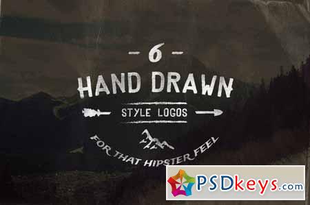 Vintage Hand Drawn Style Logos 22692