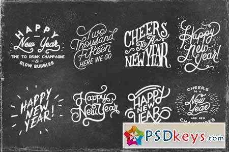 New Year&#039;s Photo Overlays 118773 » Free Download Photoshop Vector Stock image Via Torrent