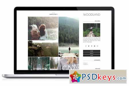 Woodland Wordpress Theme 76633