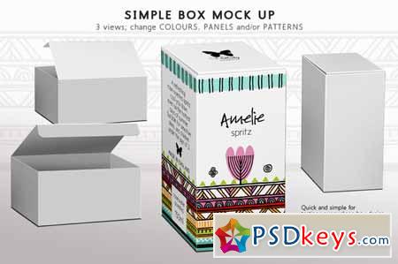 Download Box Mock-up Panels & Patterns 132397 » Free Download ...