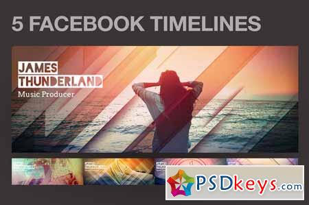 5 Modern Facebook Timeline Covers 98557