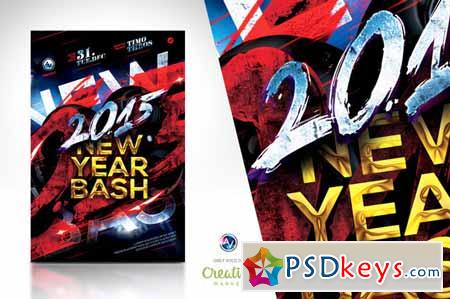 2015 New Year Bash Flyer Template 132447