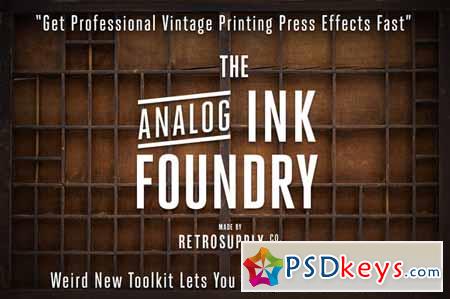 Analog Ink Foundry - PSD Print Kit 122408