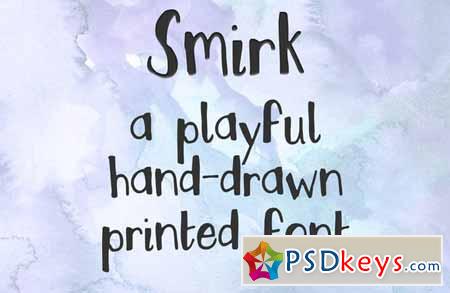 Smirk - Handwritten Font 132090