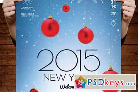 New Year Flyer 136132