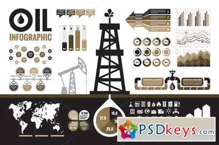 Oil Infographic Elements 106767
