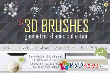 3D brushes for Photoshop 129038