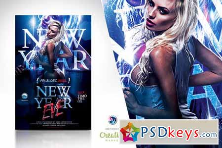 New Year Eve Flyer Template 122720