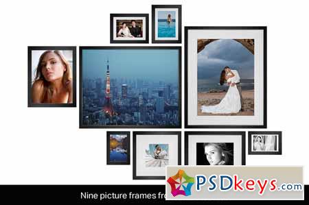 9 Picture Frame Mockups 136090