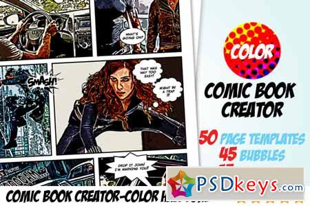 Comic Book Creator - Color Halftone 17764