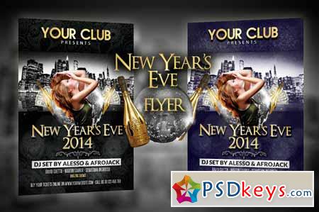 New Year's Eve Manhattan Flyer 139580