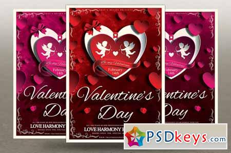 Valentines Day Flyer Template V3 138867