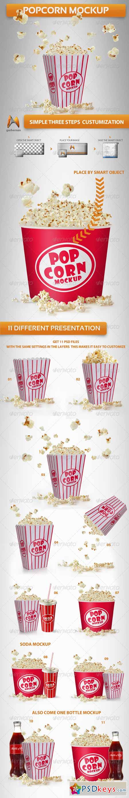 Popcorn Mockup 4441605