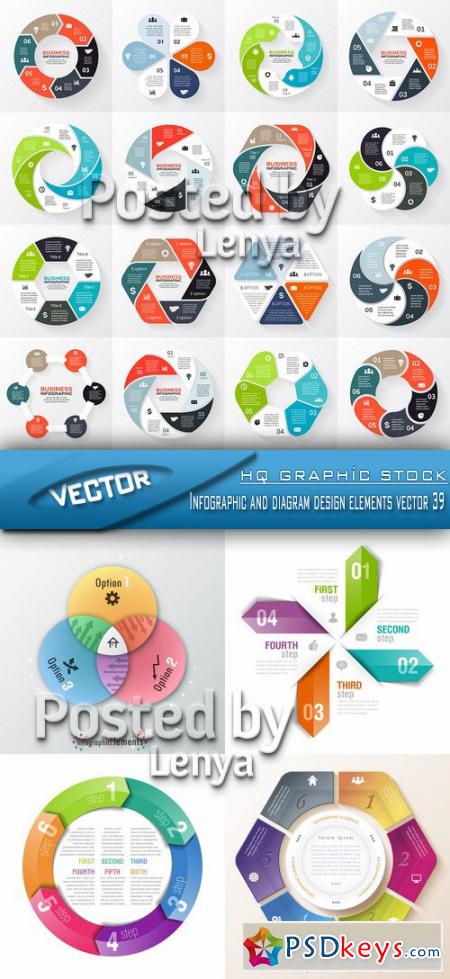 Infographic and diagram design elements vector 39