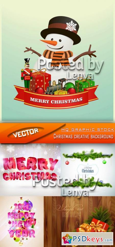 Christmas creative background