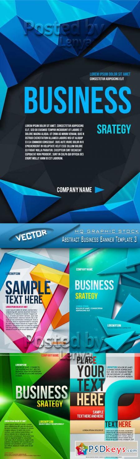 Abstract Business Banner Template 3