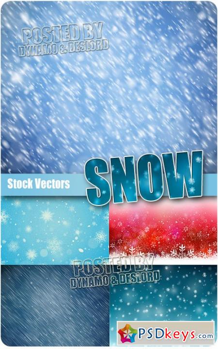 Snow 2 - Stock Vectors