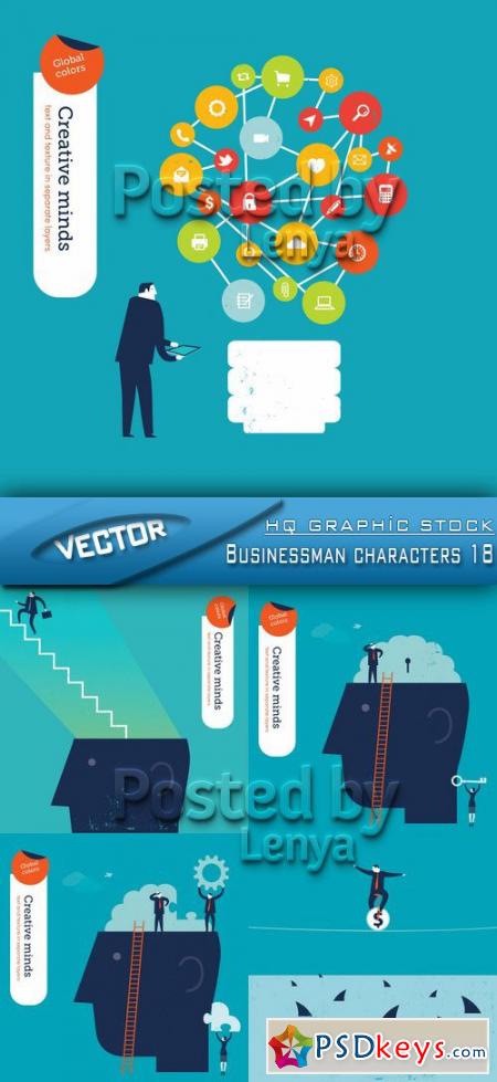 Businessman characters 18