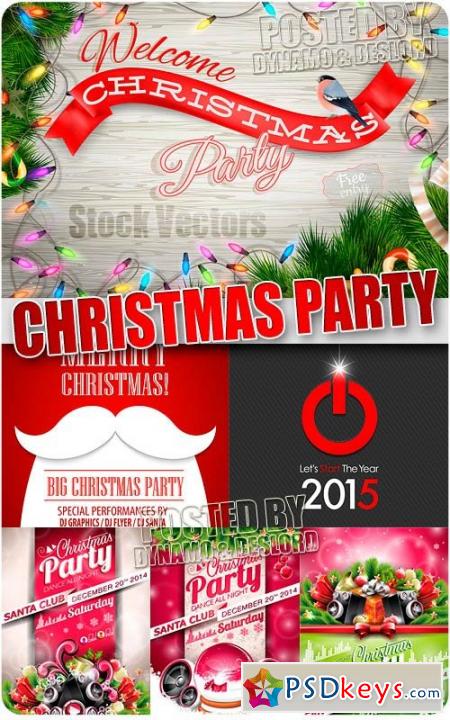 Christmas party - Stock Vectors