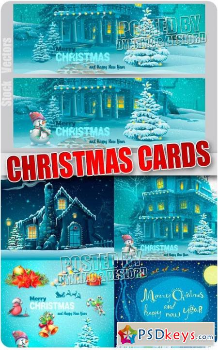 Christmas Card 7 - Stock Vectors