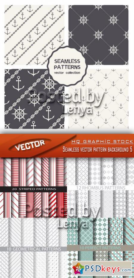 Stock Vector - Seamless vector pattern background 5