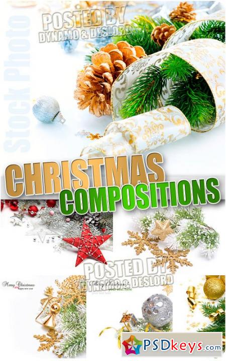 Christmas compositions 8 - UHQ Stock Photo