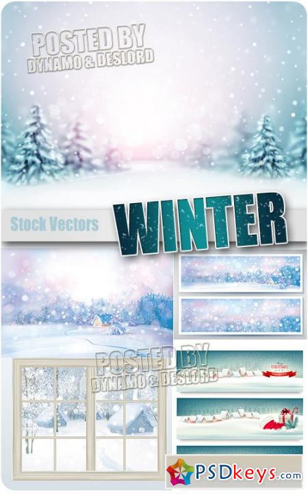 Winter - Stock Vectors