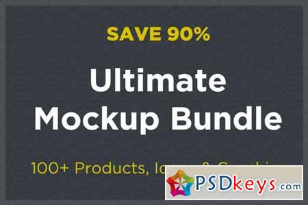 Ultimate Mockup Bundle Save 90% 100656