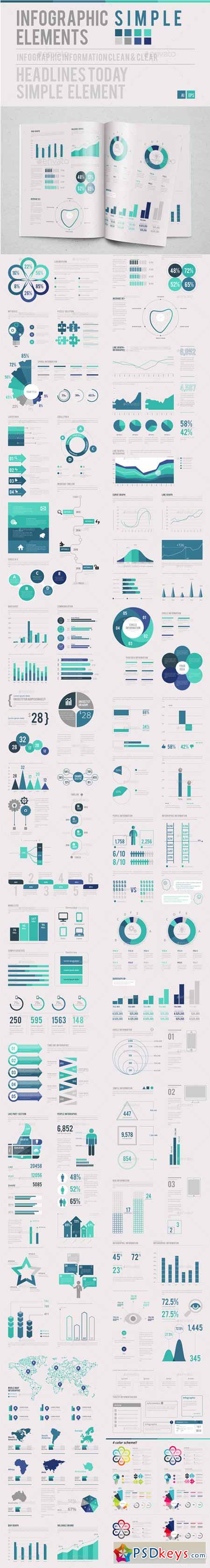 Infographic Simple 9869994