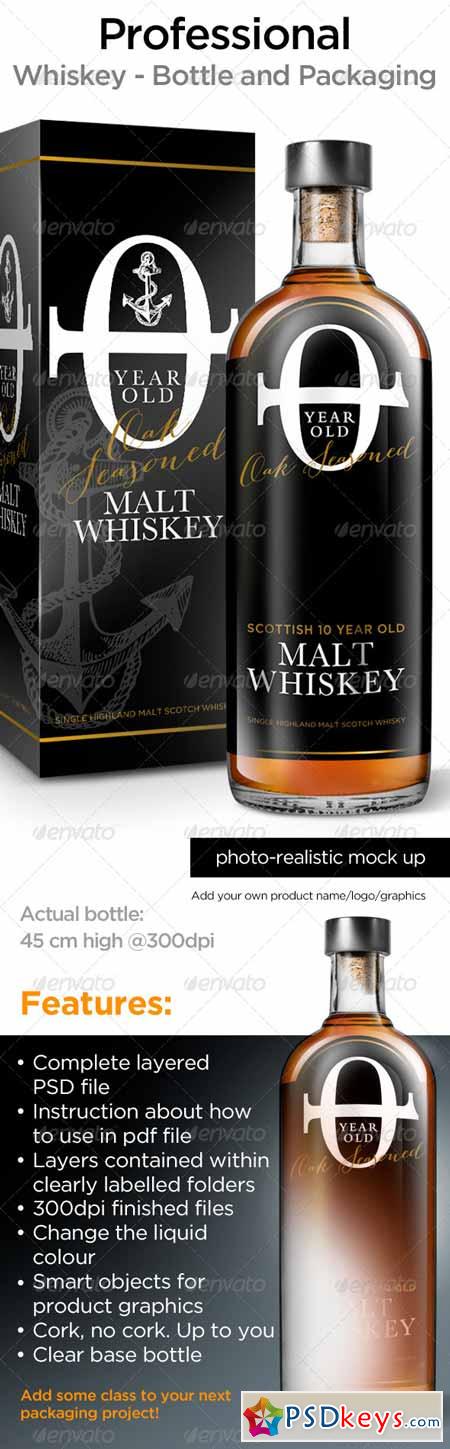 Whisky Bottle Mock Up 4618927