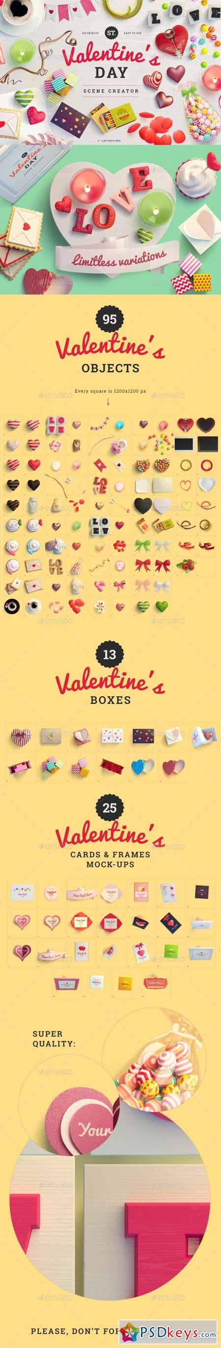 St. Valentine's Day Scene Creator 9935607