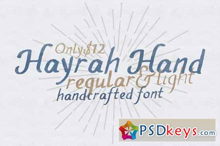 Hayrah Hand Script 131254
