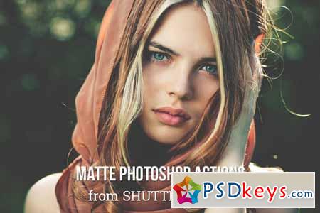 Matte Photoshop Actions 141150