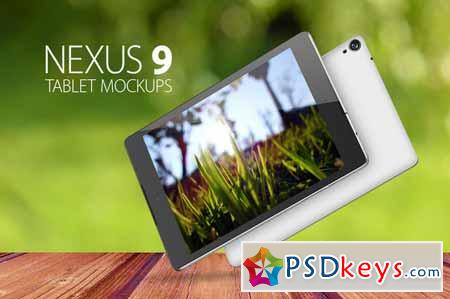 Nexus 9 Tablet Mockups 140453