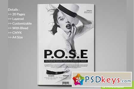 InDesign Magazine Template 147356