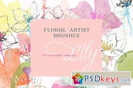 Floral Photoshop Brushes 143874