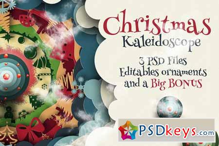 Christmas Kaleidoscope Animated 119298