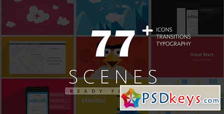 77 Ready For Use Scenes - After Effects Projects