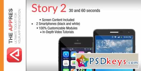 Mobile App Promo - Story 2 - The Appres - After Effects Projects