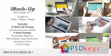 iMock-Up Real Footage Vol 2 - After Effects Projects