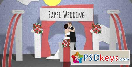 Paper Wedding Opening - After Effects Projects 3664260