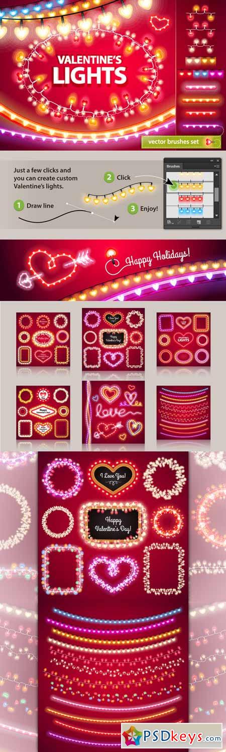 Valentine's Lights Decorations Set 151891