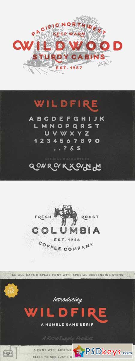 WildFire Font 154097