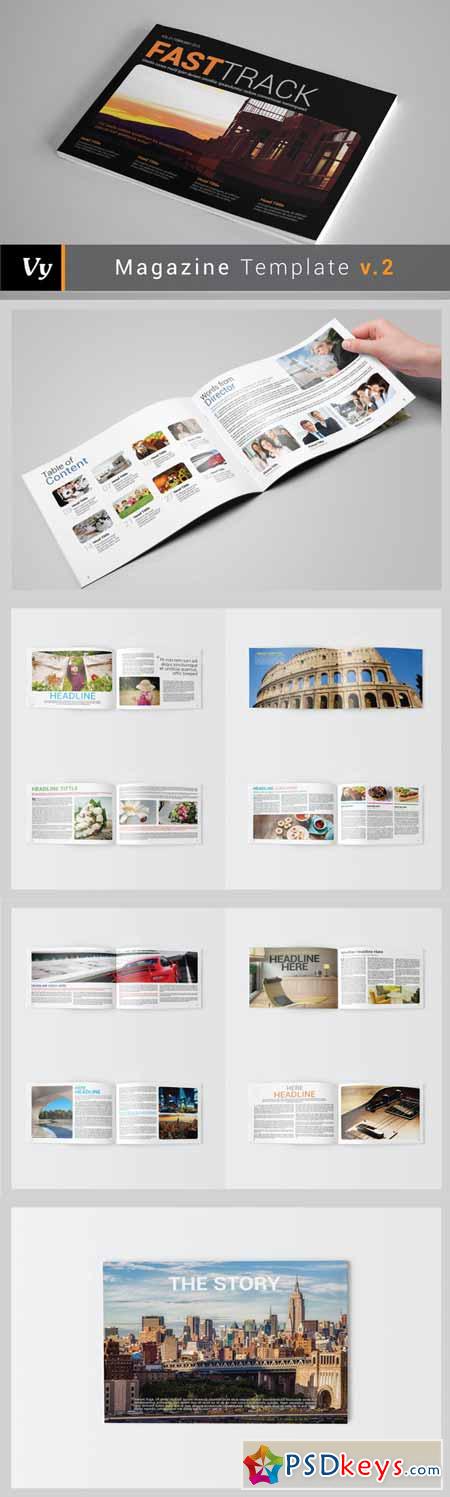 Magazine Template vol. 02 146417