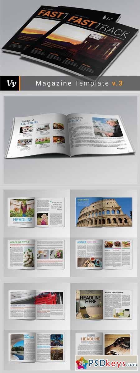 Magazine Template vol. 03 147941