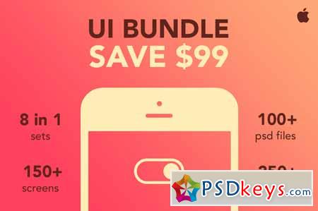 iOS UI Bundle 8 in 1 87609