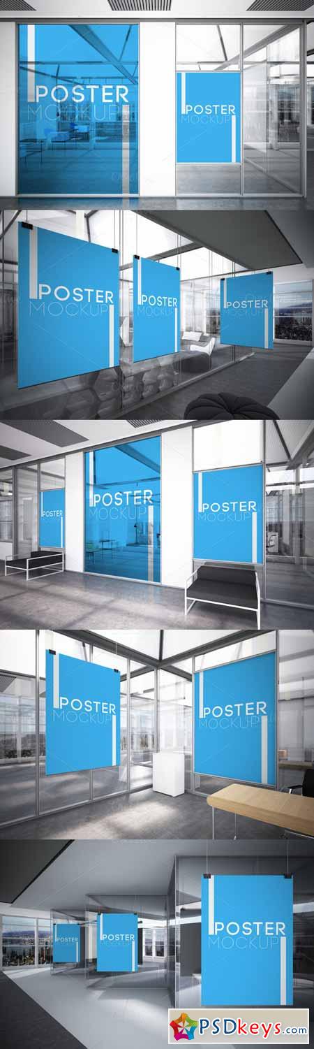 Office Posters Mock-ups 163426